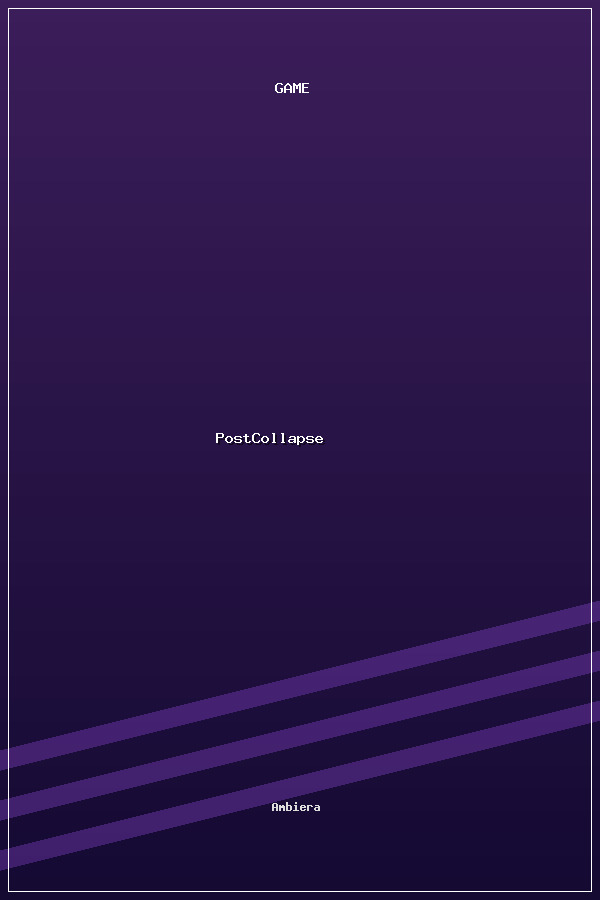 PostCollapse poszter