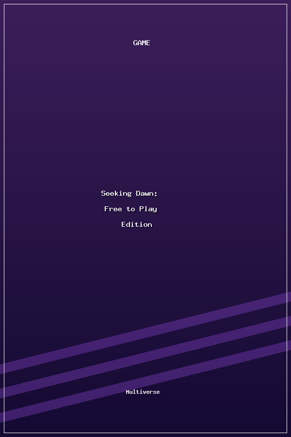 Seeking Dawn: Free to Play Edition poszter