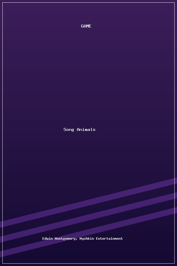Song Animals poszter