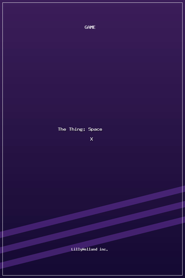 The Thing: Space X poszter