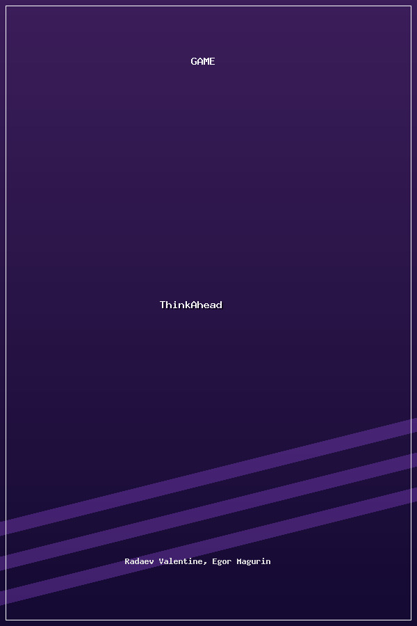 ThinkAhead poszter