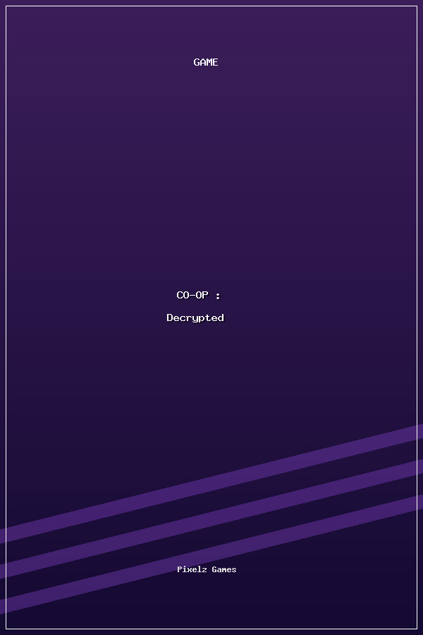 CO-OP : Decrypted poszter