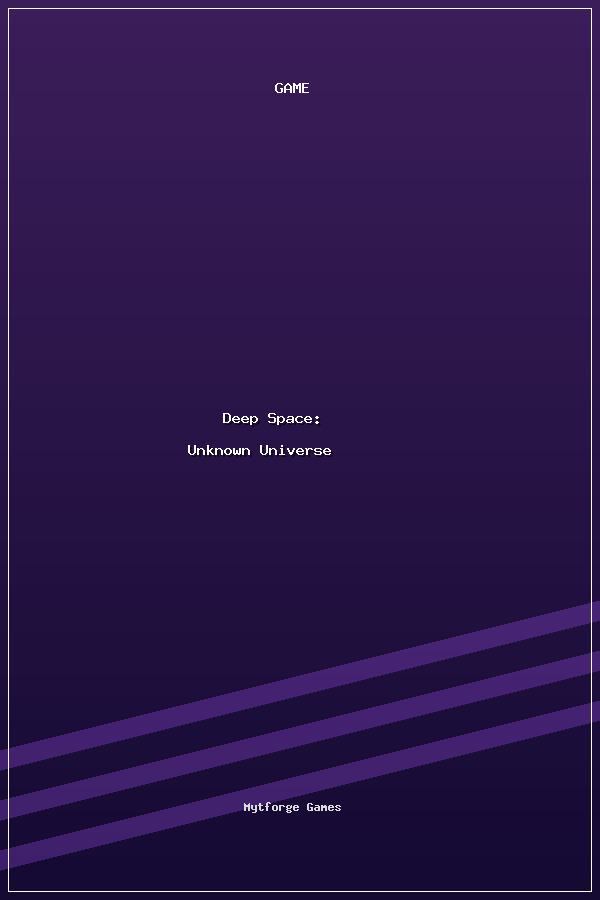 Deep Space: Unknown Universe poszter