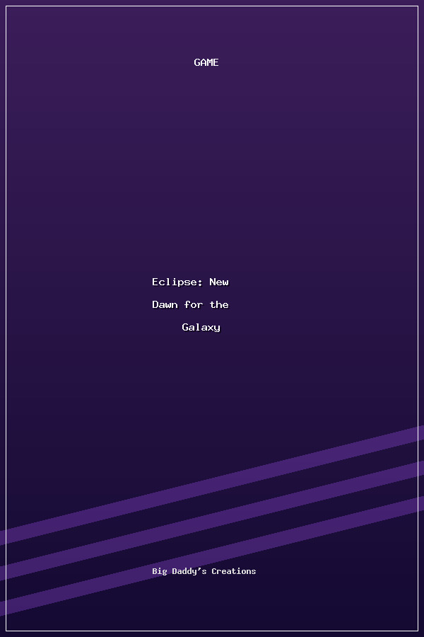 Eclipse: New Dawn for the Galaxy poszter