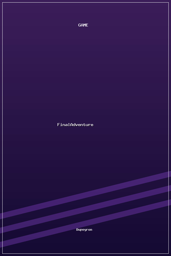FinalAdventure poszter