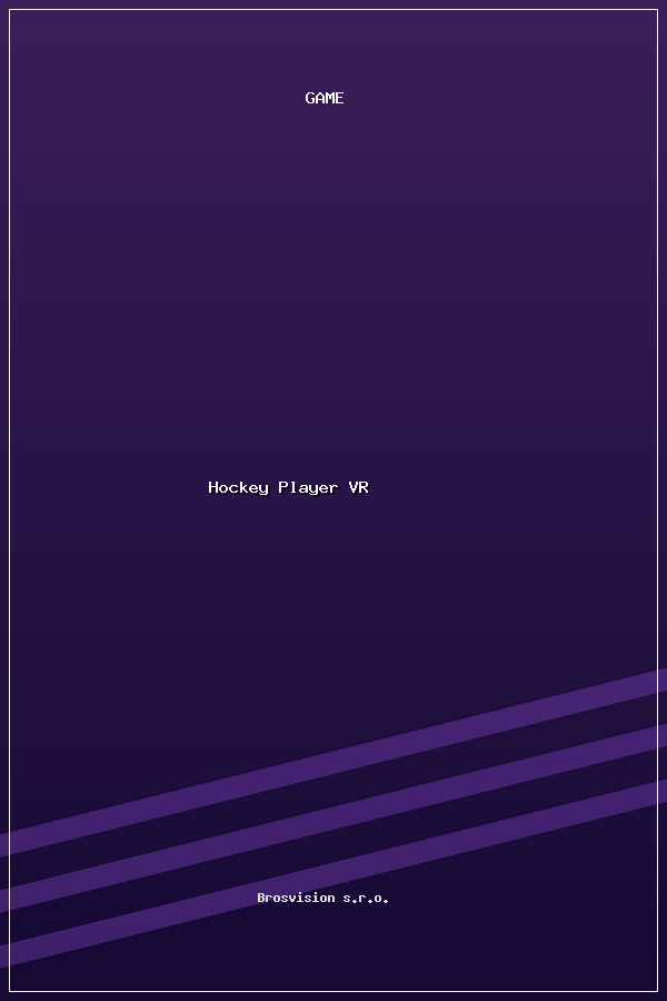 Hockey Player VR poszter