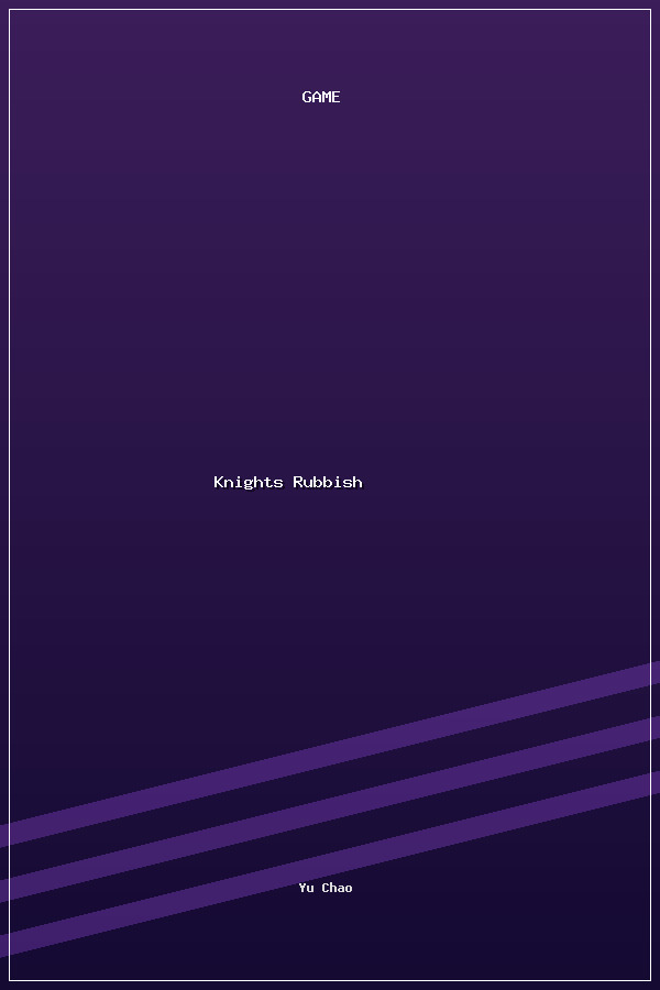 Knights Rubbish poszter