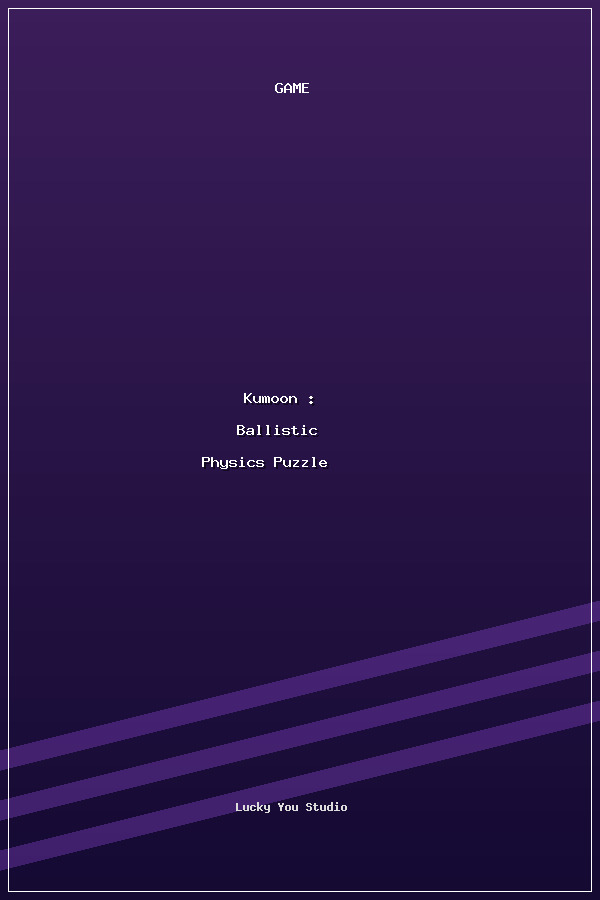 Kumoon : Ballistic Physics Puzzle poszter