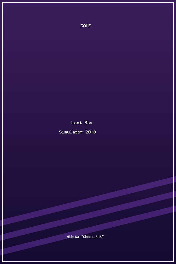 Loot Box Simulator 20!8 poszter