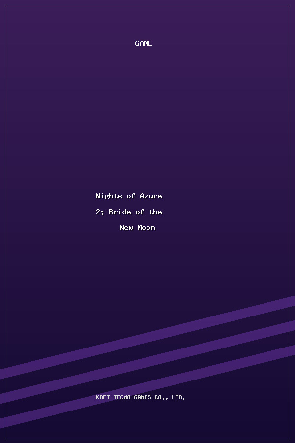 Nights of Azure 2: Bride of the New Moon poszter