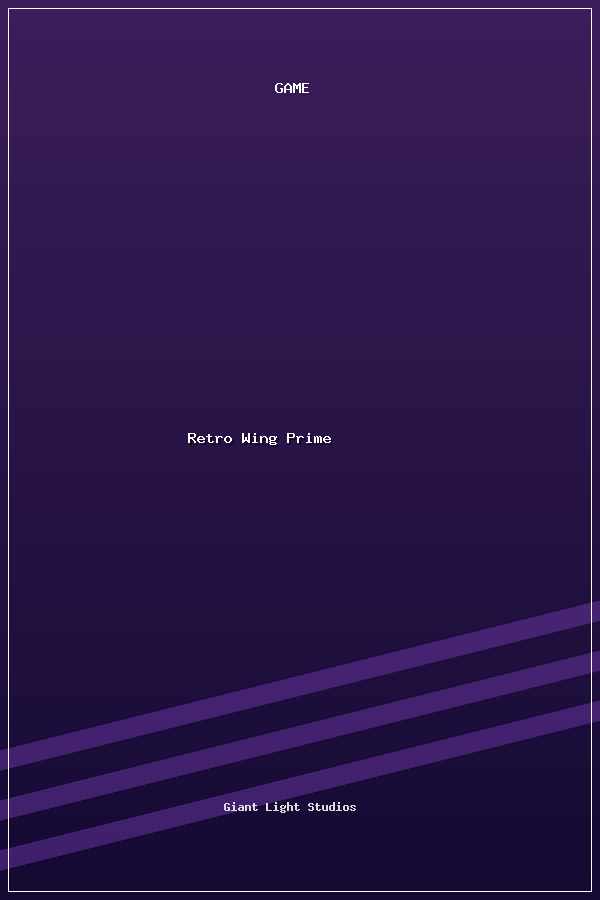 Retro Wing Prime poszter