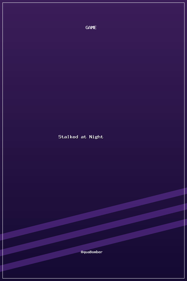 Stalked at Night poszter