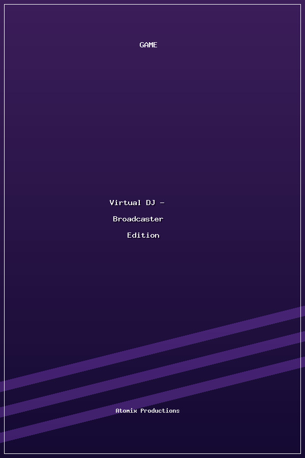 Virtual DJ - Broadcaster Edition poszter