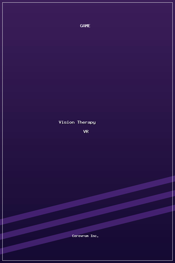 Vision Therapy VR poszter