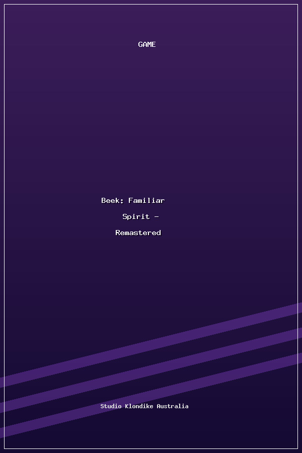 Beek: Familiar Spirit - Remastered poszter