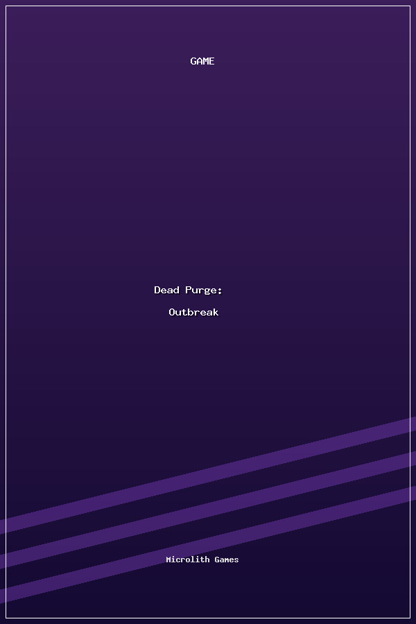 Dead Purge: Outbreak poszter