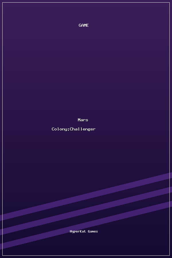 Mars Colony:Challenger poszter