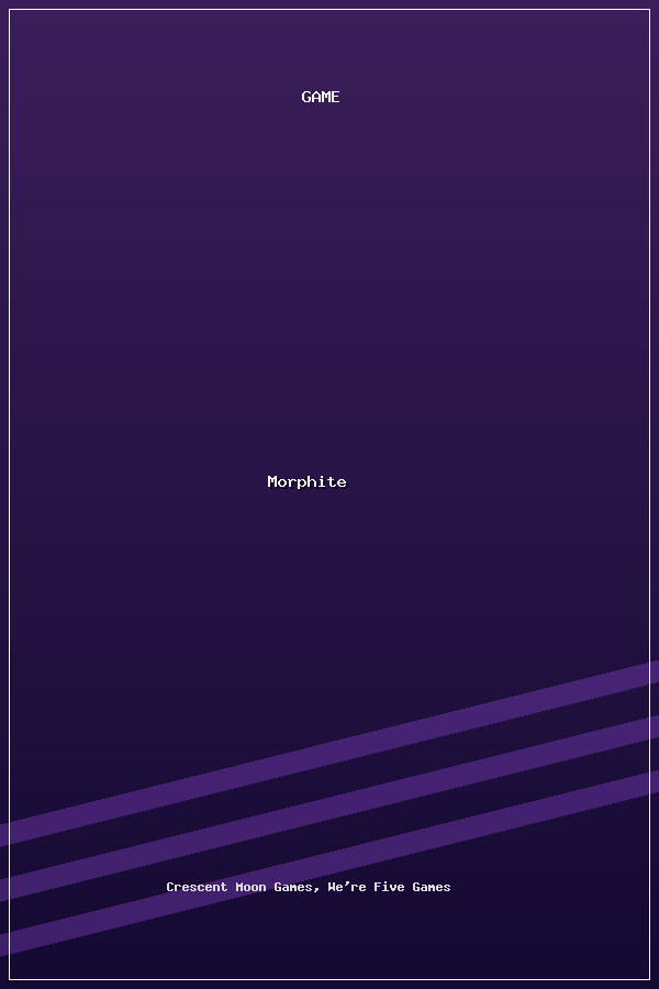 Morphite poszter