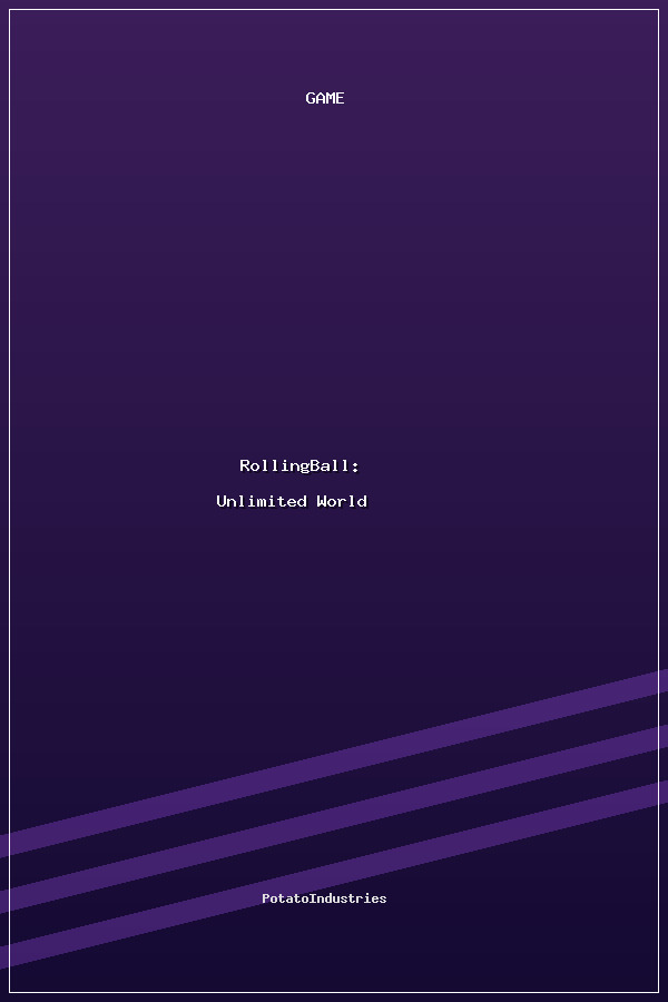 RollingBall: Unlimited World poszter
