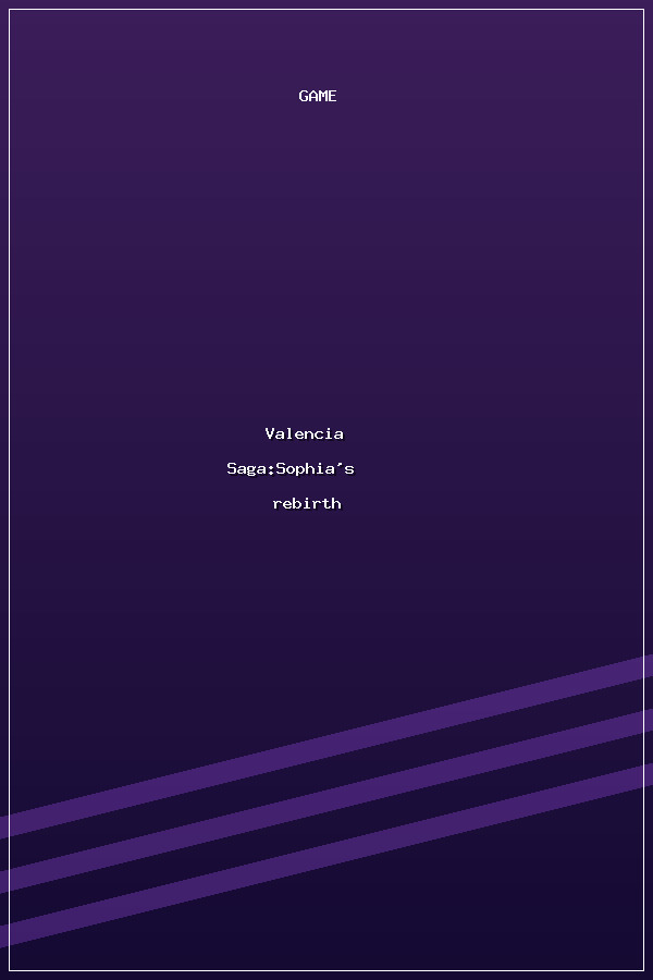 巴伦西亚传说：索菲亚的重生 Valencia Saga:Sophia's rebirth poszter