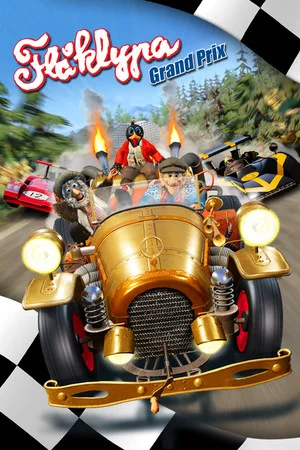 Flåklypa Grand Prix poszter
