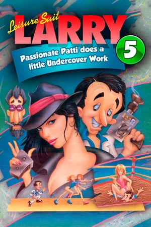 Leisure Suit Larry 5 - Passionate Patti Does a Little Undercover Work poszter