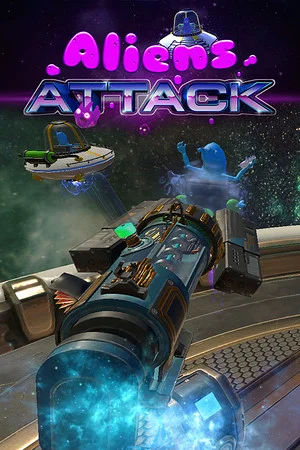 Aliens Attack VR poszter