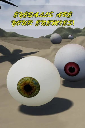 Eyeballs are your ENEMIES! poszter