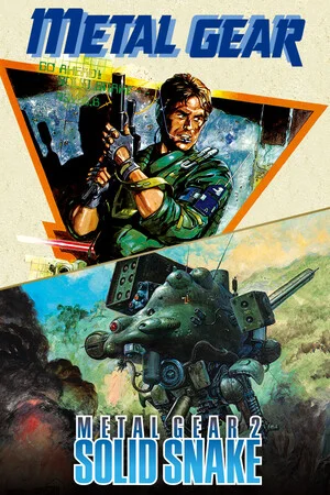 METAL GEAR & METAL GEAR 2: Solid Snake poszter