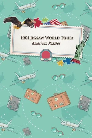 1001 Jigsaw American Puzzles poszter