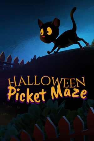 Halloween Picket Maze poszter