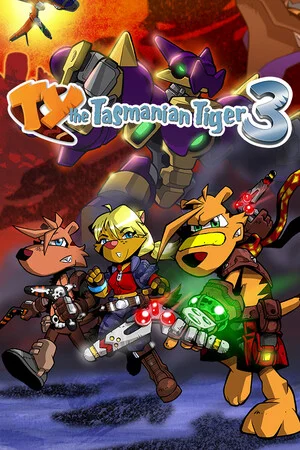 TY the Tasmanian Tiger 3 poszter