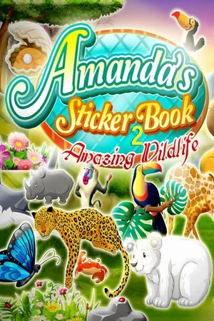 Amanda's Sticker Book 2 - Amazing Wildlife poszter