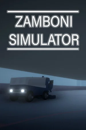 Generic Untrademarked Ice Resurfacing Vehicle & Depression Simulator 2019. poszter