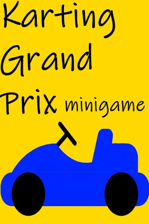 Karting Grand Prix Minigame poszter