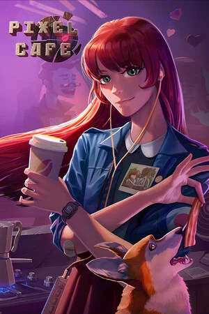 Pixel Cafe poszter