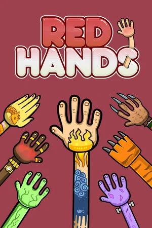 Red Hands – 2-Player Game poszter