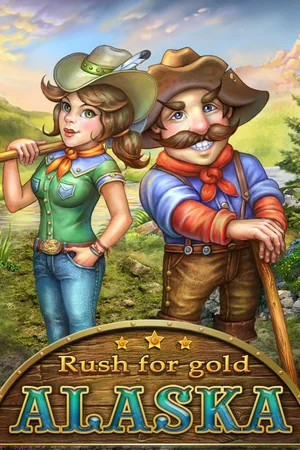 Rush for gold: Alaska poszter