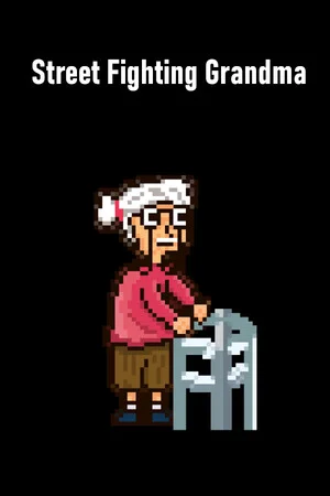 Street Fighting Grandma poszter