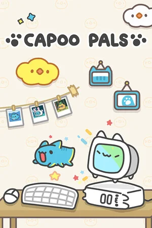 Capoo Pals 螢幕貓蟲咖波 poszter