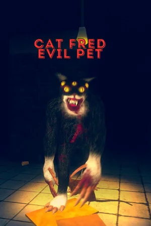 Cat Fred Evil Pet poszter