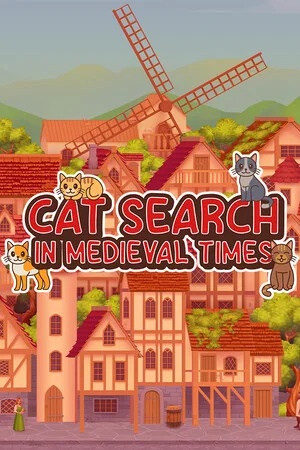 Cat Search in Medieval Times poszter