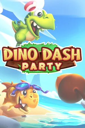 Dino Dash Party poszter