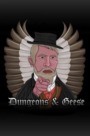 Dungeons & Geese poszter