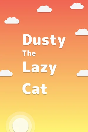 Dusty The Lazy Cat poszter