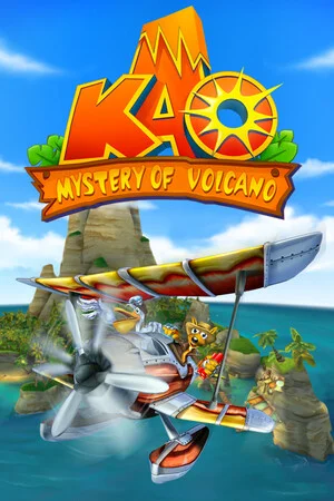 Kao the Kangaroo: Mystery of the Volcano (2005 re-release) poszter