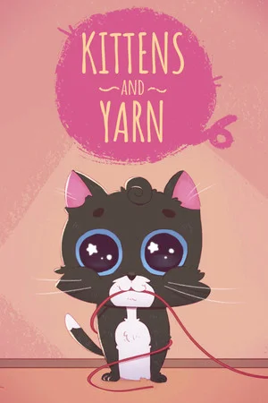 Kittens and Yarn poszter