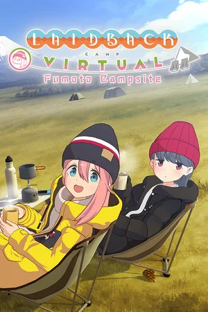 Laid-Back Camp - Virtual - Fumoto Campsite poszter