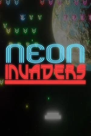 Neon Invaders poszter