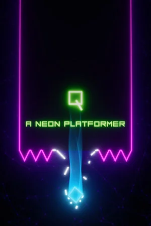Q - A Neon Platformer poszter